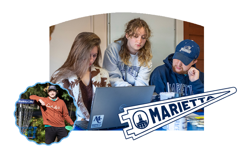 Management of the on-campus student-operated thrift store and the student who proposed, ddesigned and built a Fribee golf course on the campus