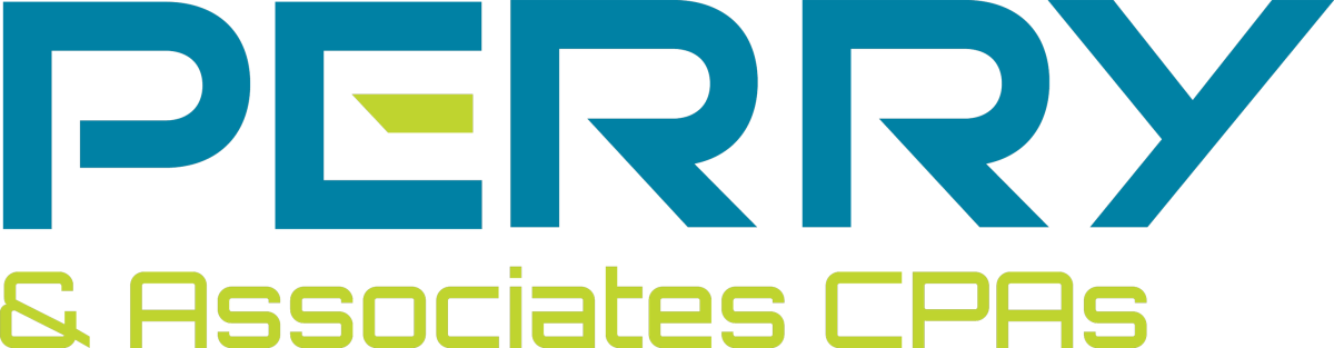 Perry & Associates stylized text logo