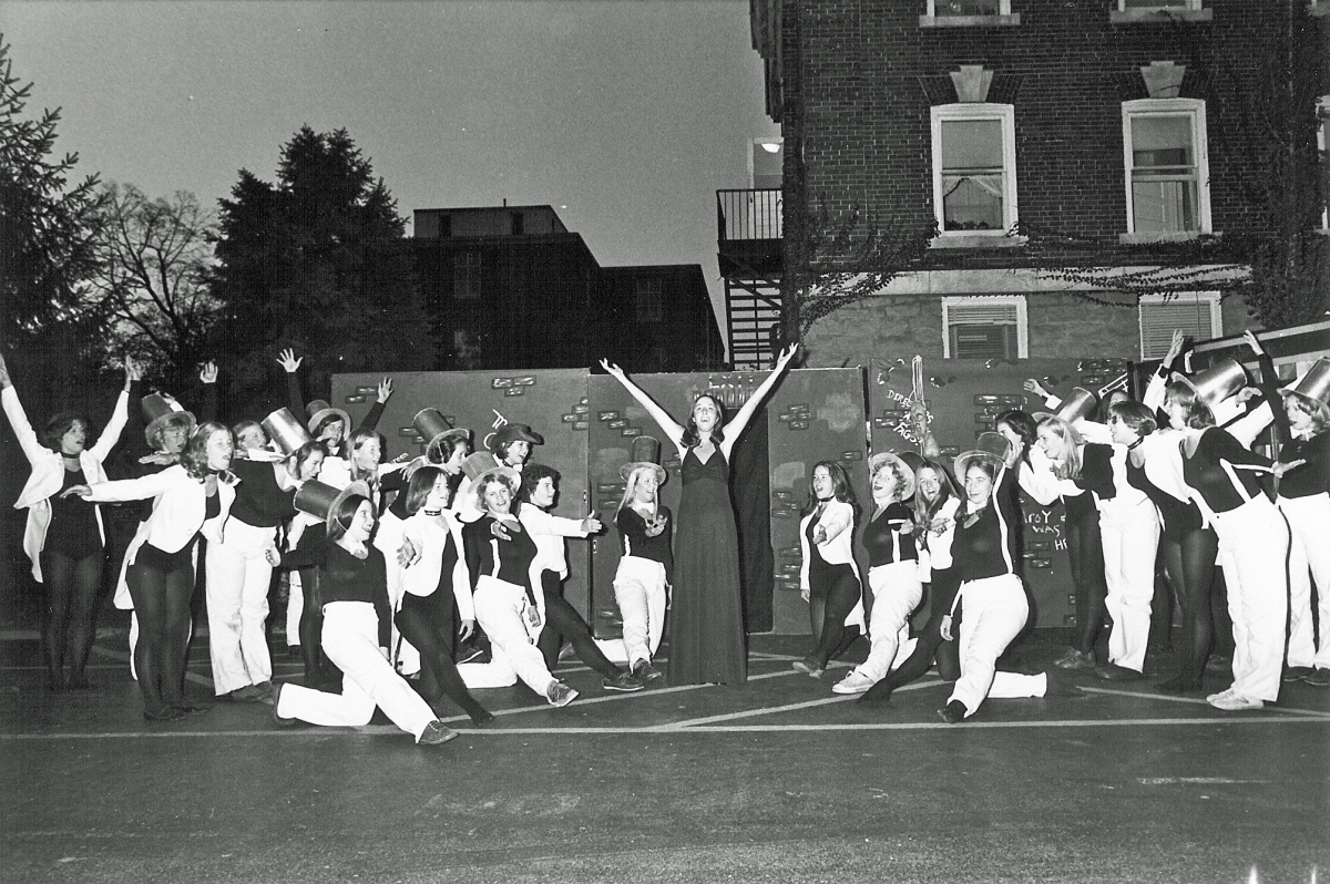 1970s Homecoming Serenade performance