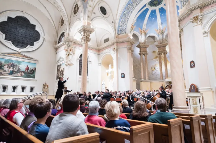 Handel's Messiah performance at the Basilica of St. Mary