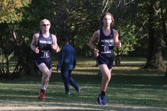 Men running outdoors