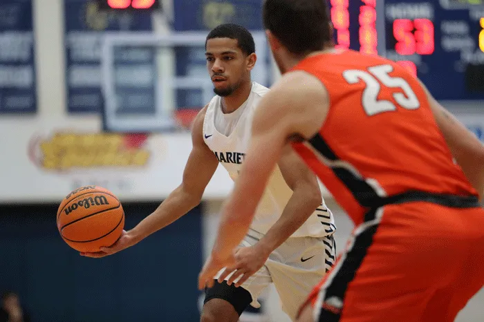 Men's Basketball vs. CNU 2023 | Marietta College