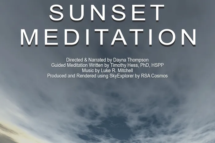 Sunset Meditation poster