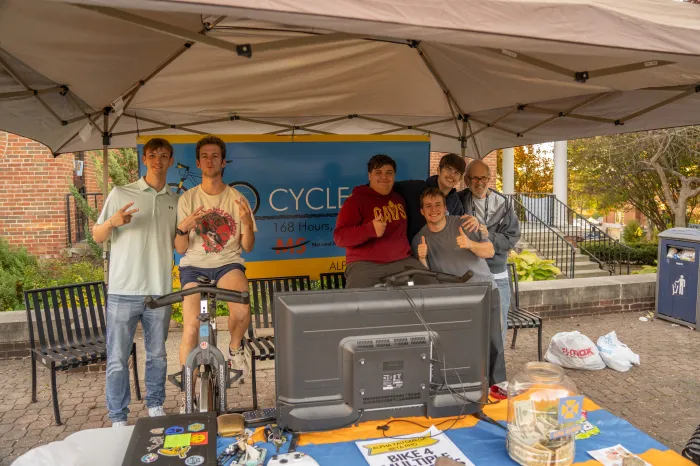 ATO brothers participate in Cycle for MS fundraiser