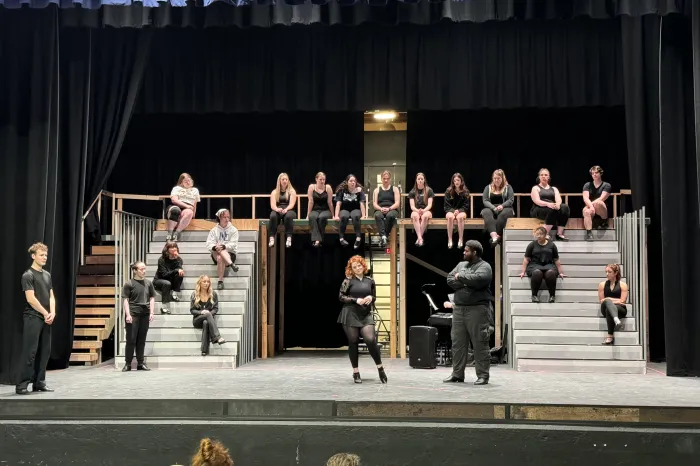 Marietta's Theatre in a performance of "Chicago"