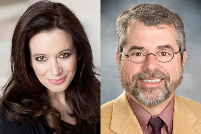 headshots of Carol Roth and Chip Pickering