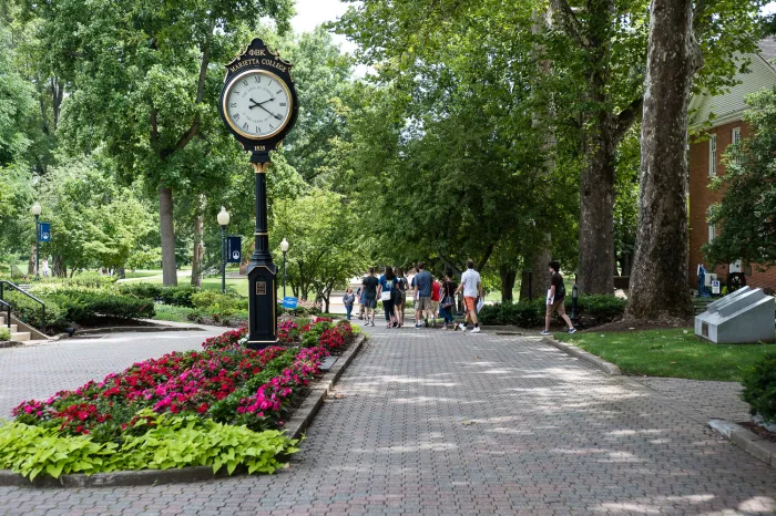 The Christy Mall at Marietta College