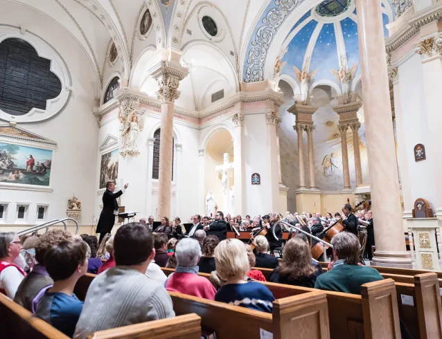 Handel's Messiah performance at the Basilica of St. Mary