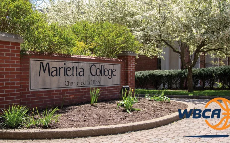 Marietta College entrance sign