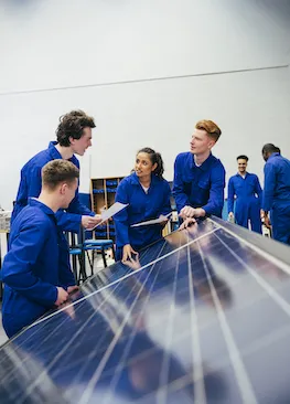 Individuals Working on an Engineering Group Project